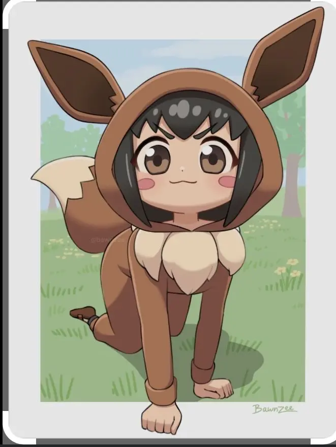 Cheesemaster의 Eevee poke girl Eve