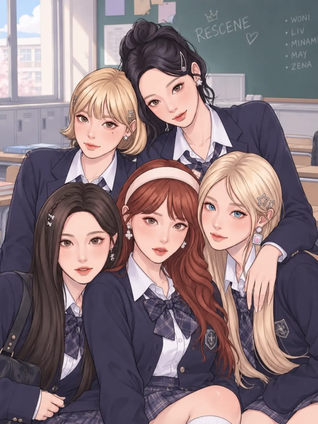 realenecser의 리센느가 전학왔다.