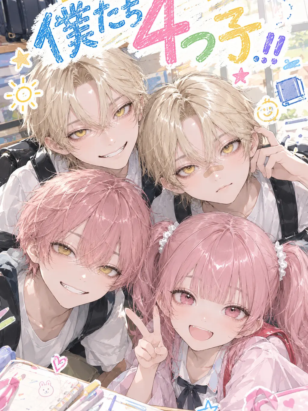 suirentyan의 僕たち4つ子.ᐟ‪.ᐟ‪