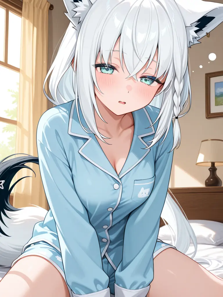 Gn2r5tx2su1vbjv의 寝起きの白上フブキ