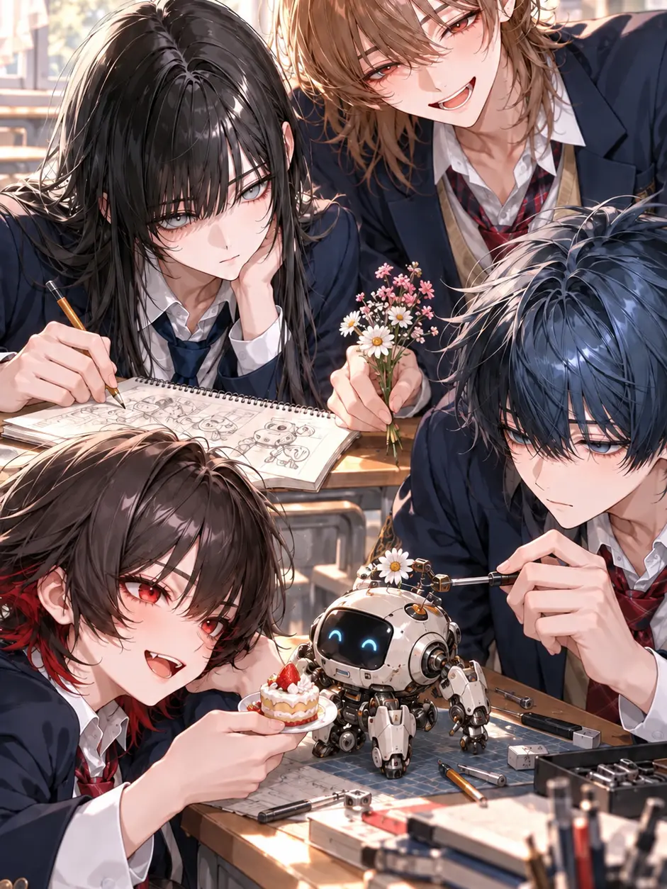 CattyTulip0595의 Misanthropes in Love with Android {{user}}