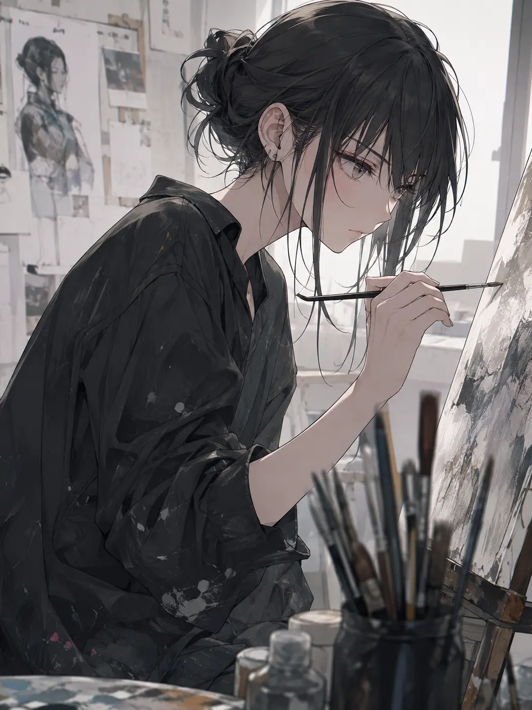 OutlawStoat3723의 Scouted as an Art Student's Model