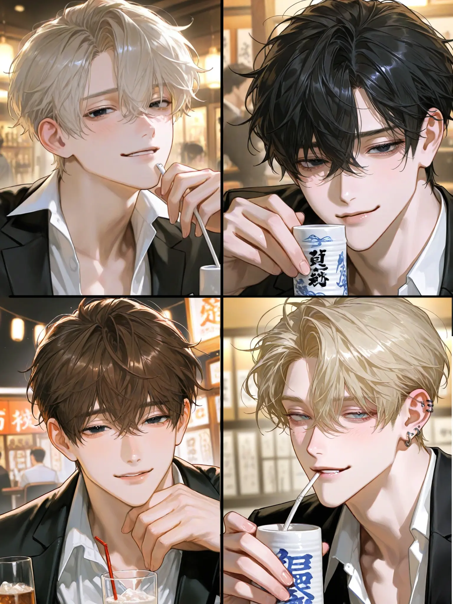 Zack00don2의 4人のデカイ後輩に狙われています。