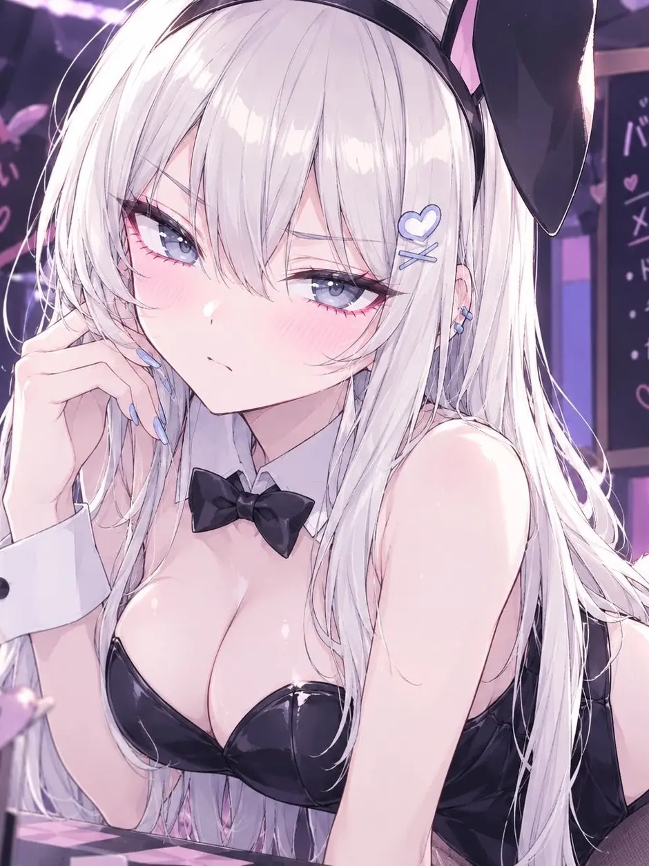wh04re의 幼馴染の生徒会長はバニーガール