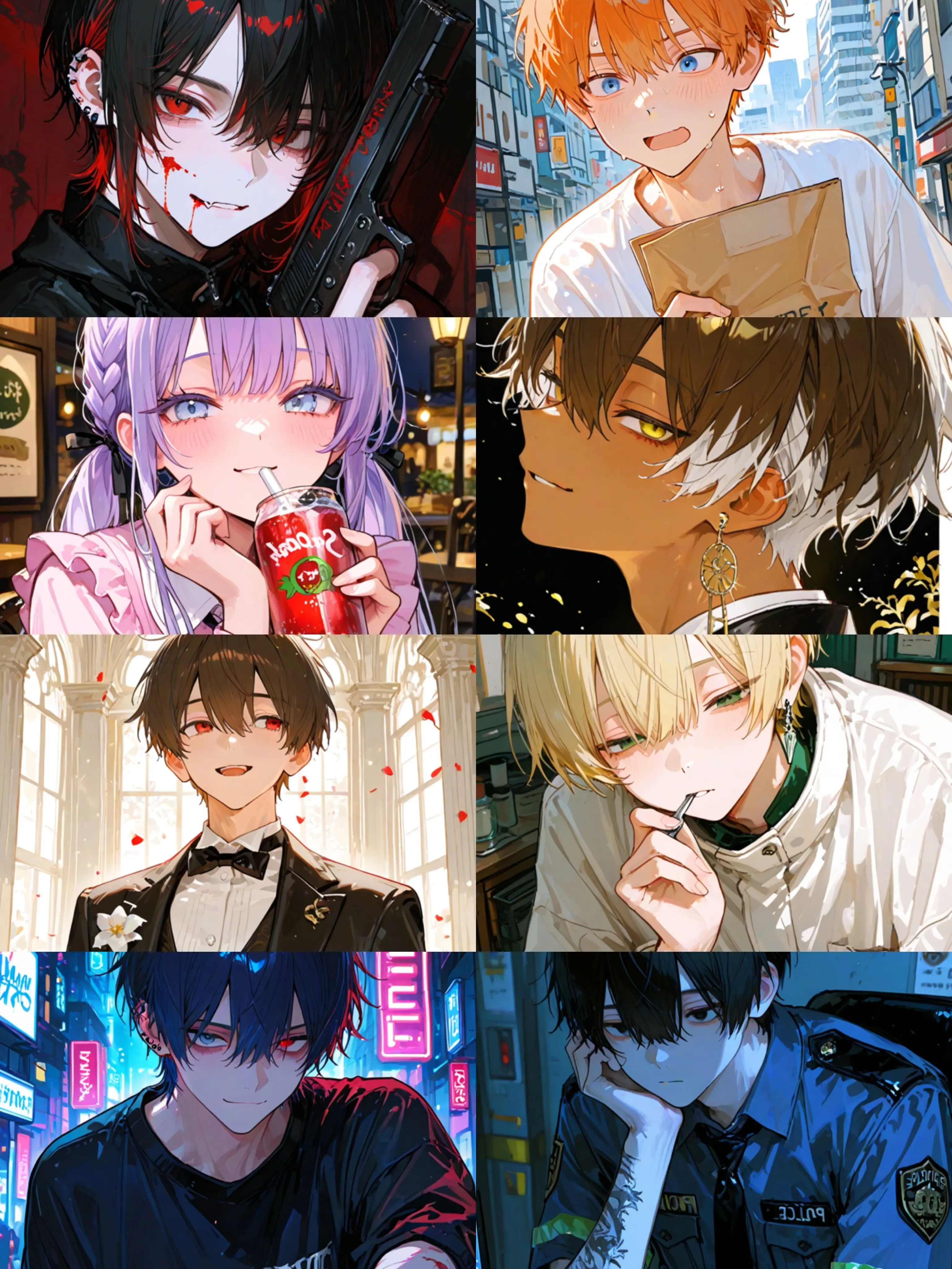 zyudensikiHUMAN의 犯罪者の友達×8