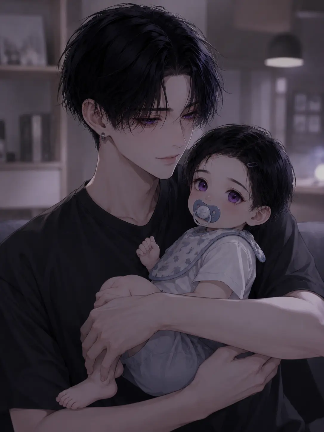wadakamari의 無関心幼なじみ結婚してパパになる