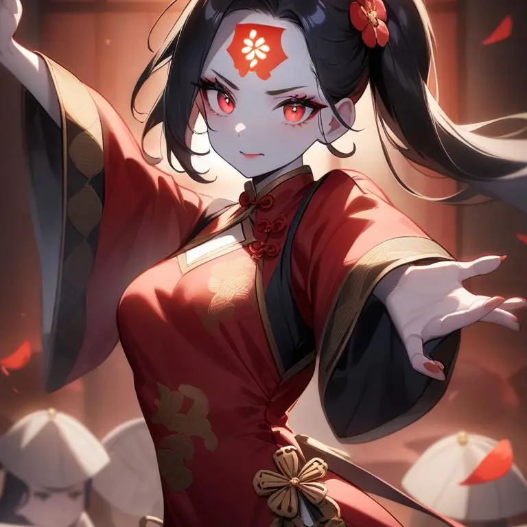 GrimMeno8852의 여자 강시 홍메이