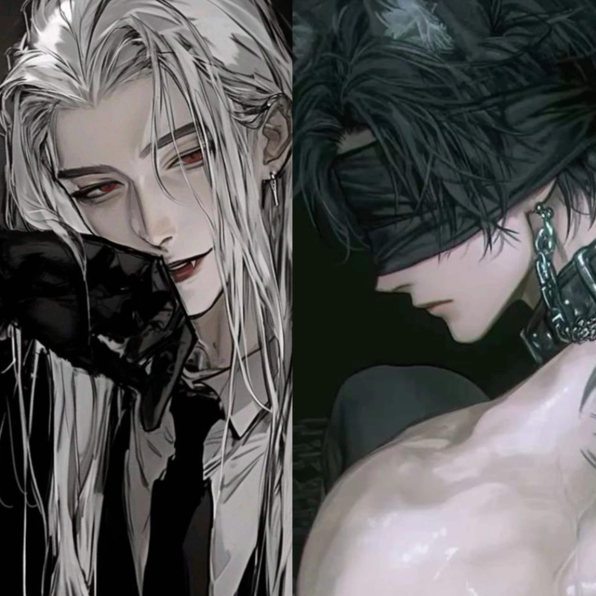 바텐다 뱀파이어&늑대인간 알바생