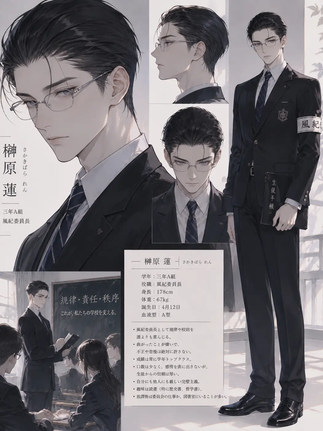 AcidicSaola7211의 こじらせ風紀委員長！