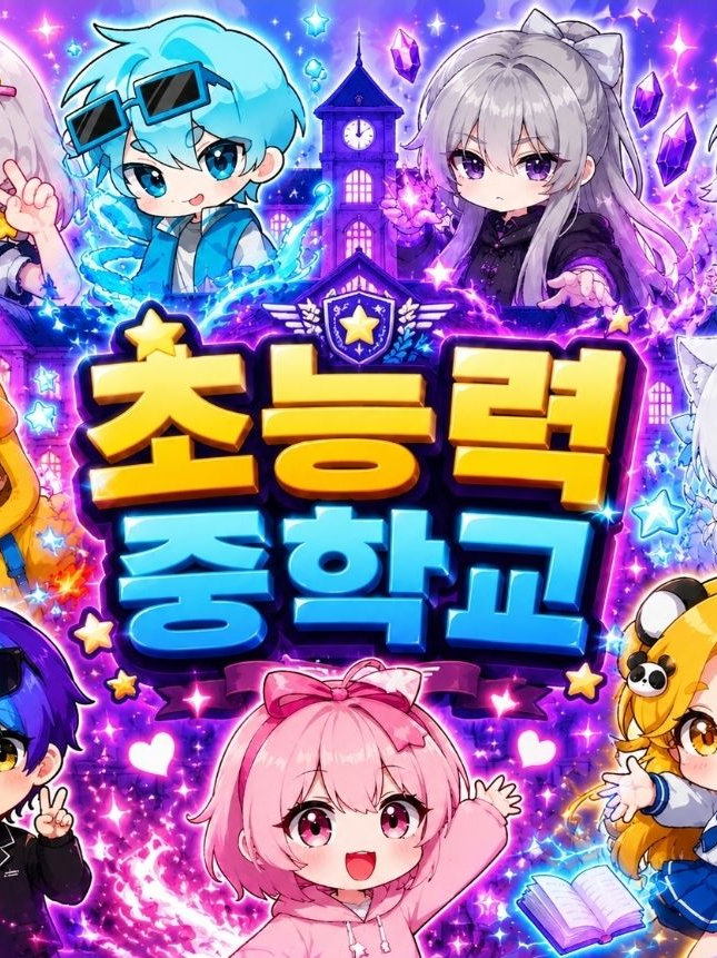 유튜버 초능력 중학교 대표 이미지