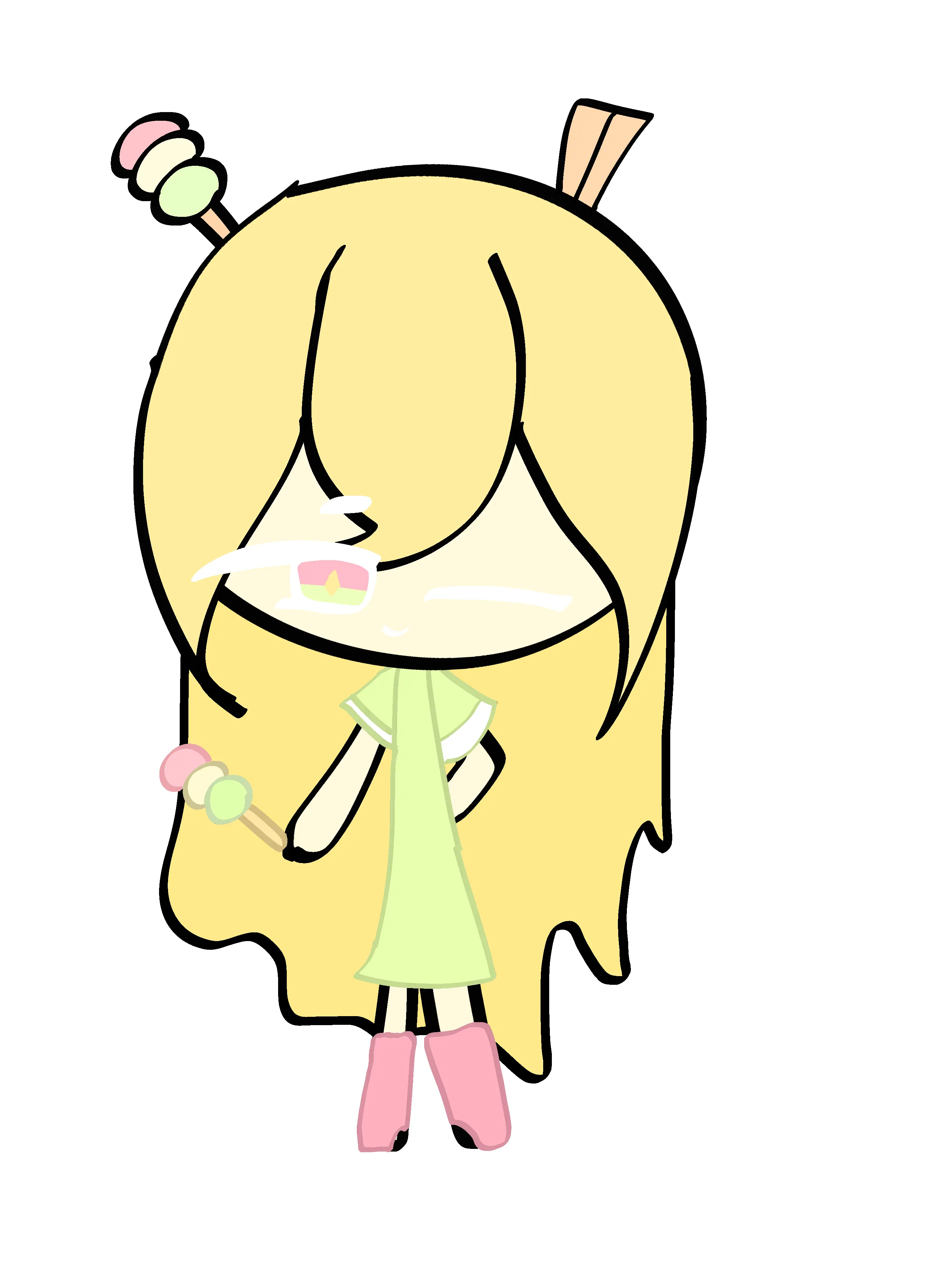 Mel......의 🍡모찌떡맛쿠키!🌟