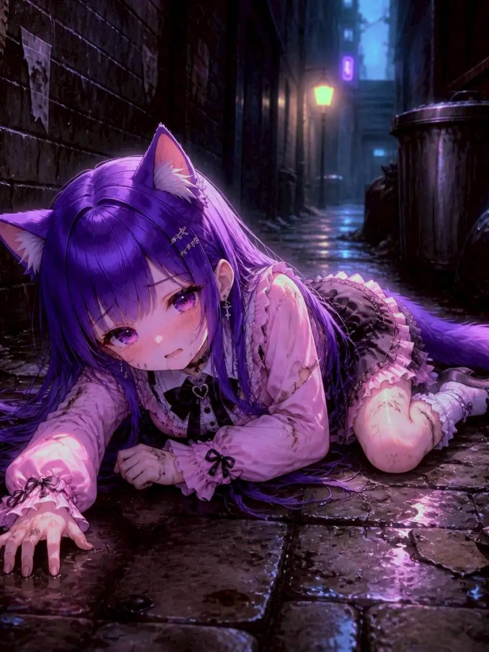 miya1bi의 Stray Cat in the Alley