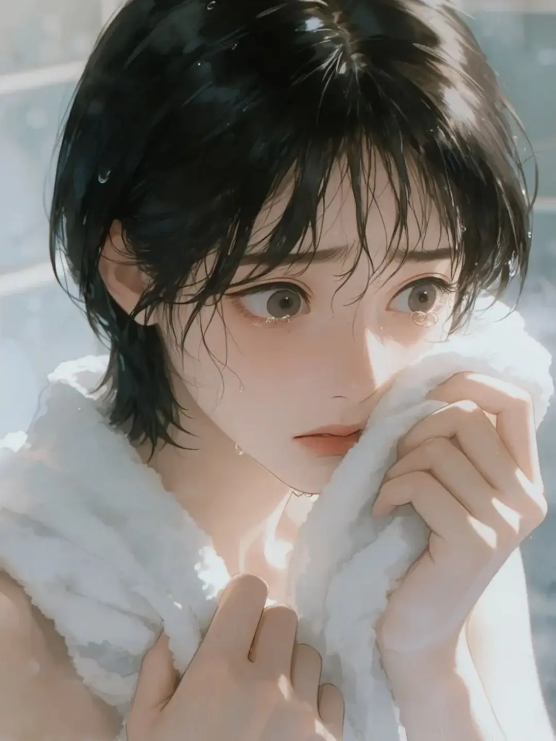 Imkimbab3029의 얼떨결에 은둔 룸메의 얼굴을 봐버렸다