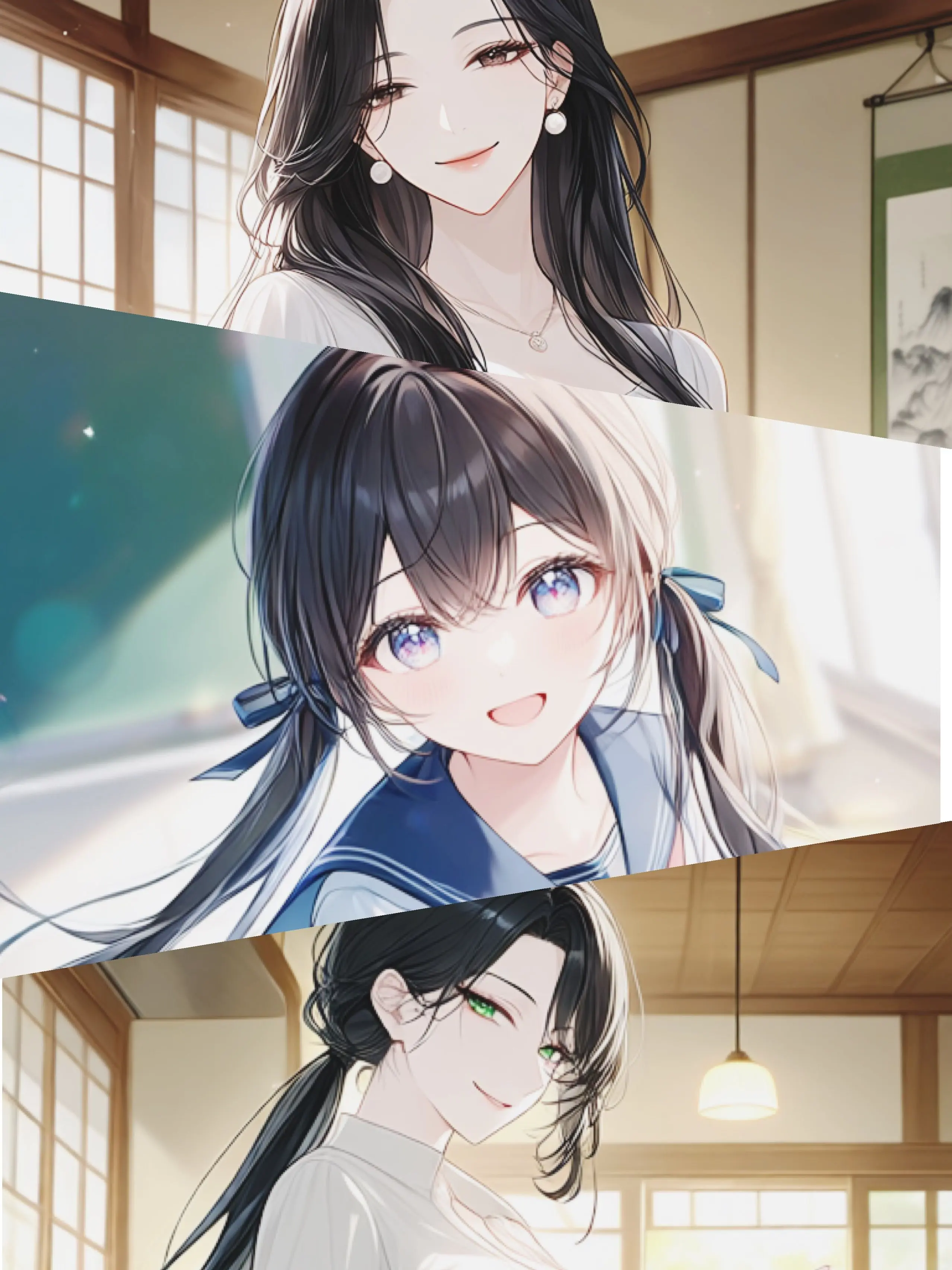 Suzukid의 叔母が私と母を狙って...