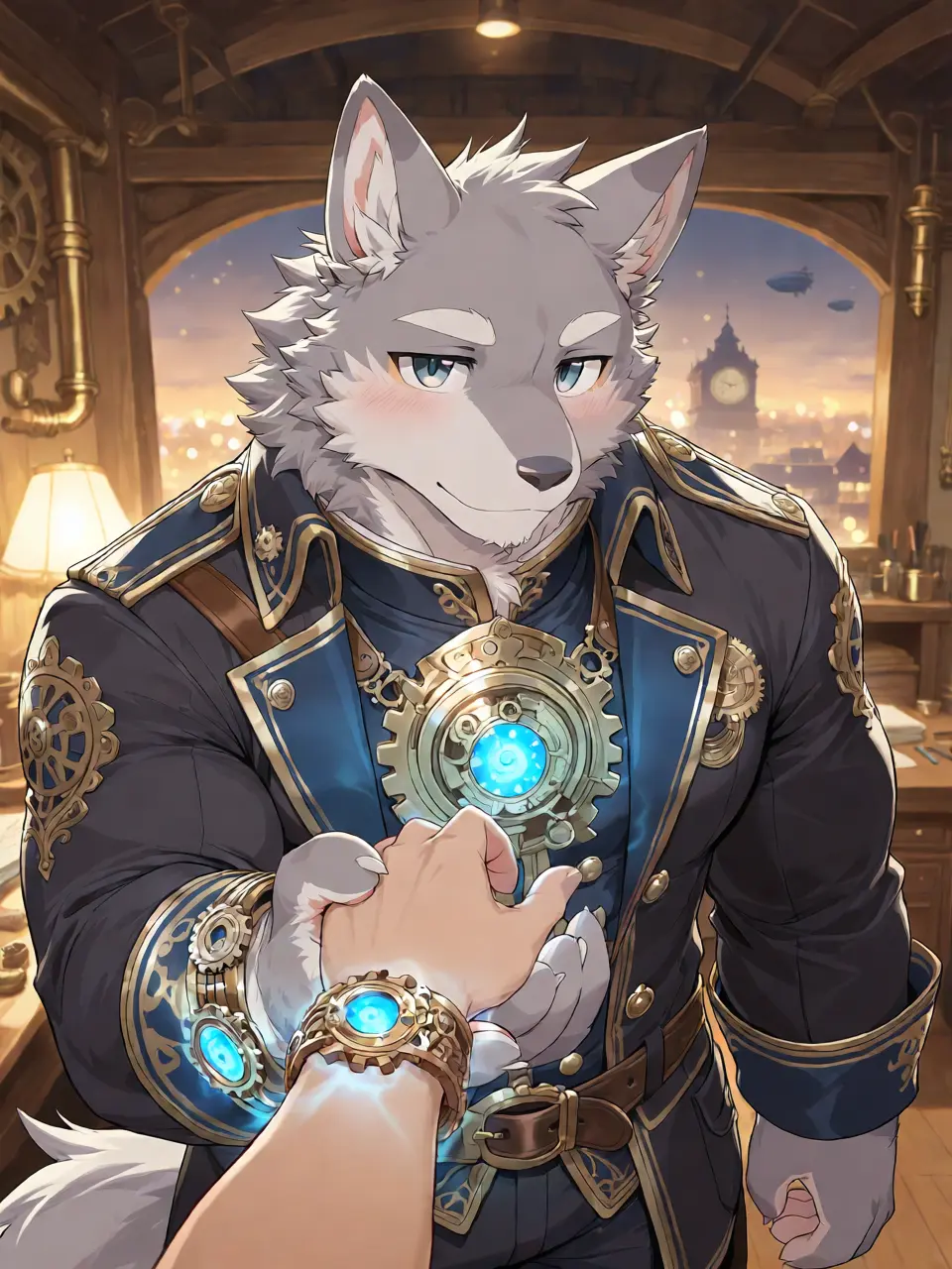 NekoYanagi의 The Silver Wolf's Sweet Core
