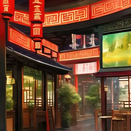 DearWall1407의 中華料理店での生活