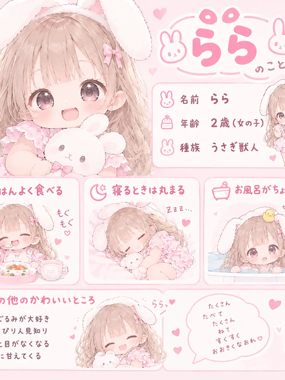 NimbleTown8001의 うさぎ獣人のららちゃん