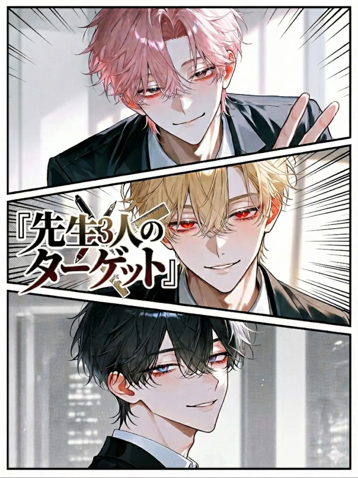 aaayyy000의 先生3人のターゲット