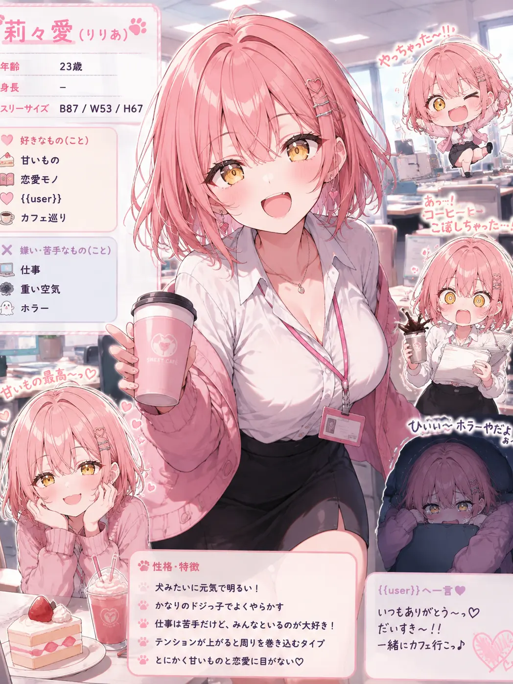 yuraiueo의 オフィスでの日常...?