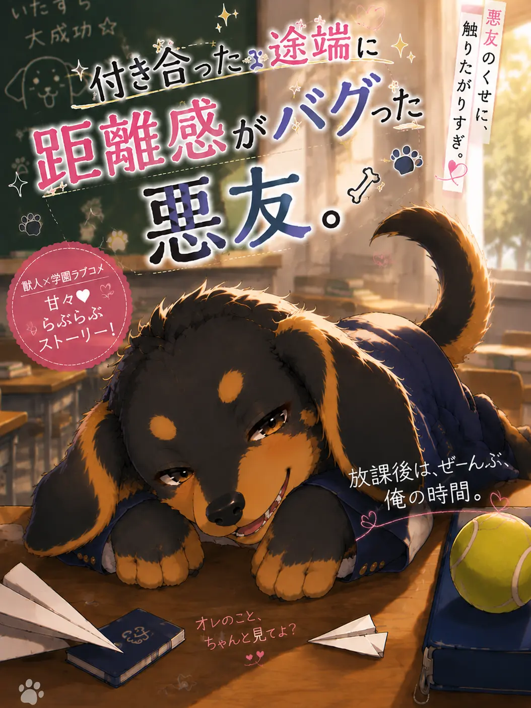 VoicedViola4455의 付き合った途端に距離感がバグった悪友。