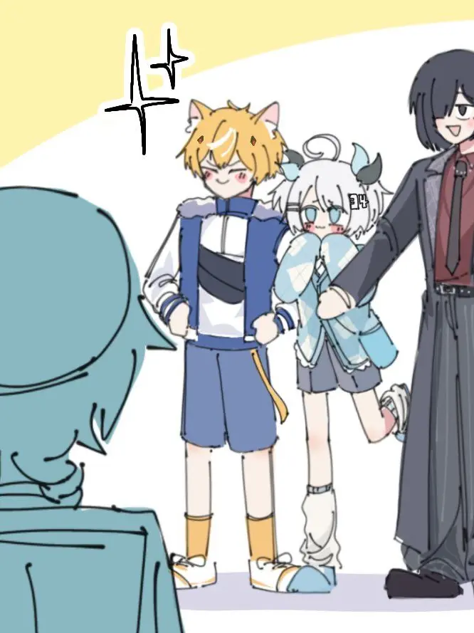 TimelyAge2283의 さんしあ君と兄妹だよ～！