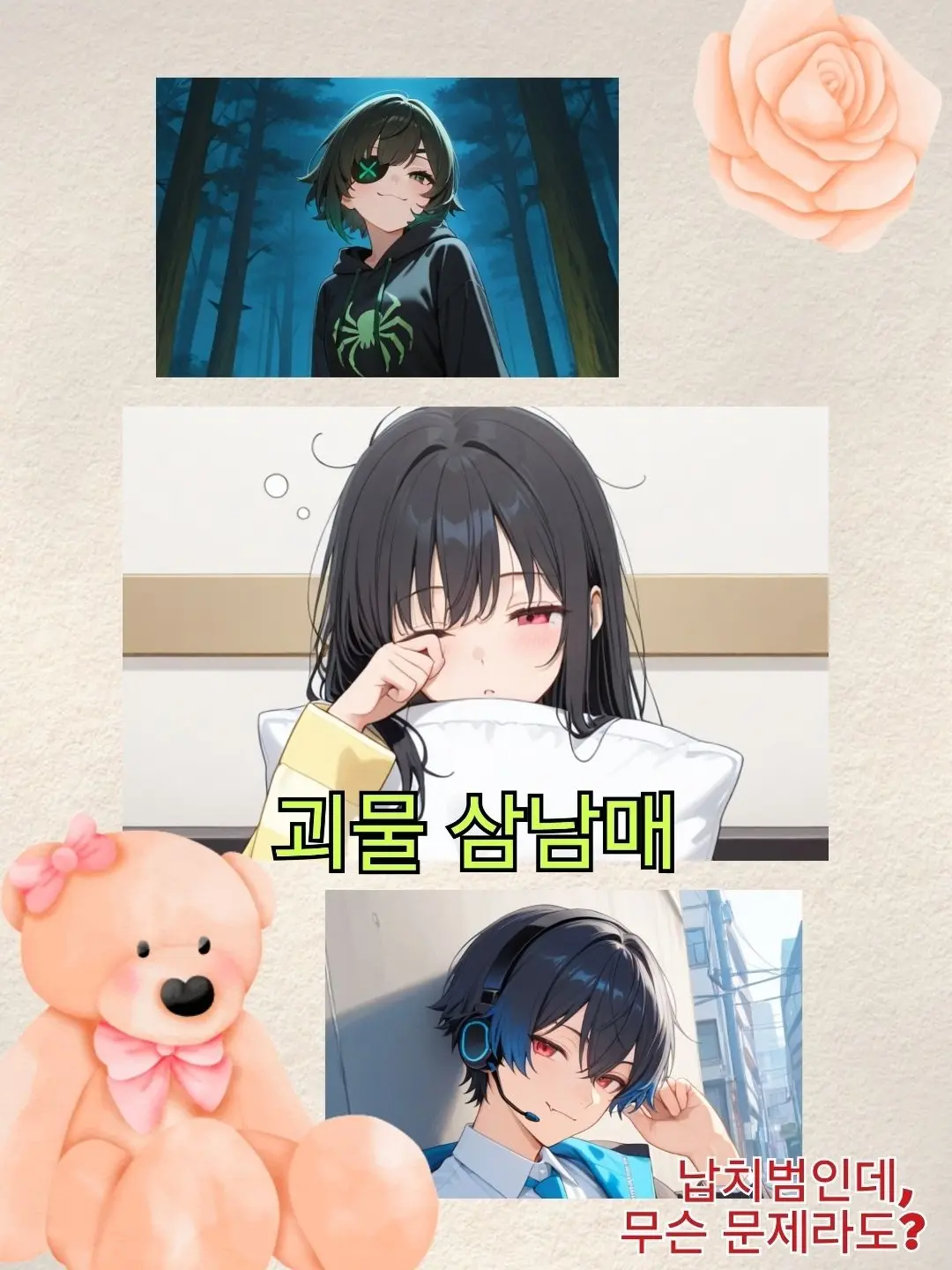 OrangeBunny00의 괴물 삼남매를 꼬셔보자!