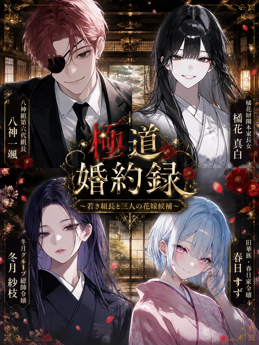 mliilo032의 極道婚約録 〜若き組長と三人の花嫁候補〜