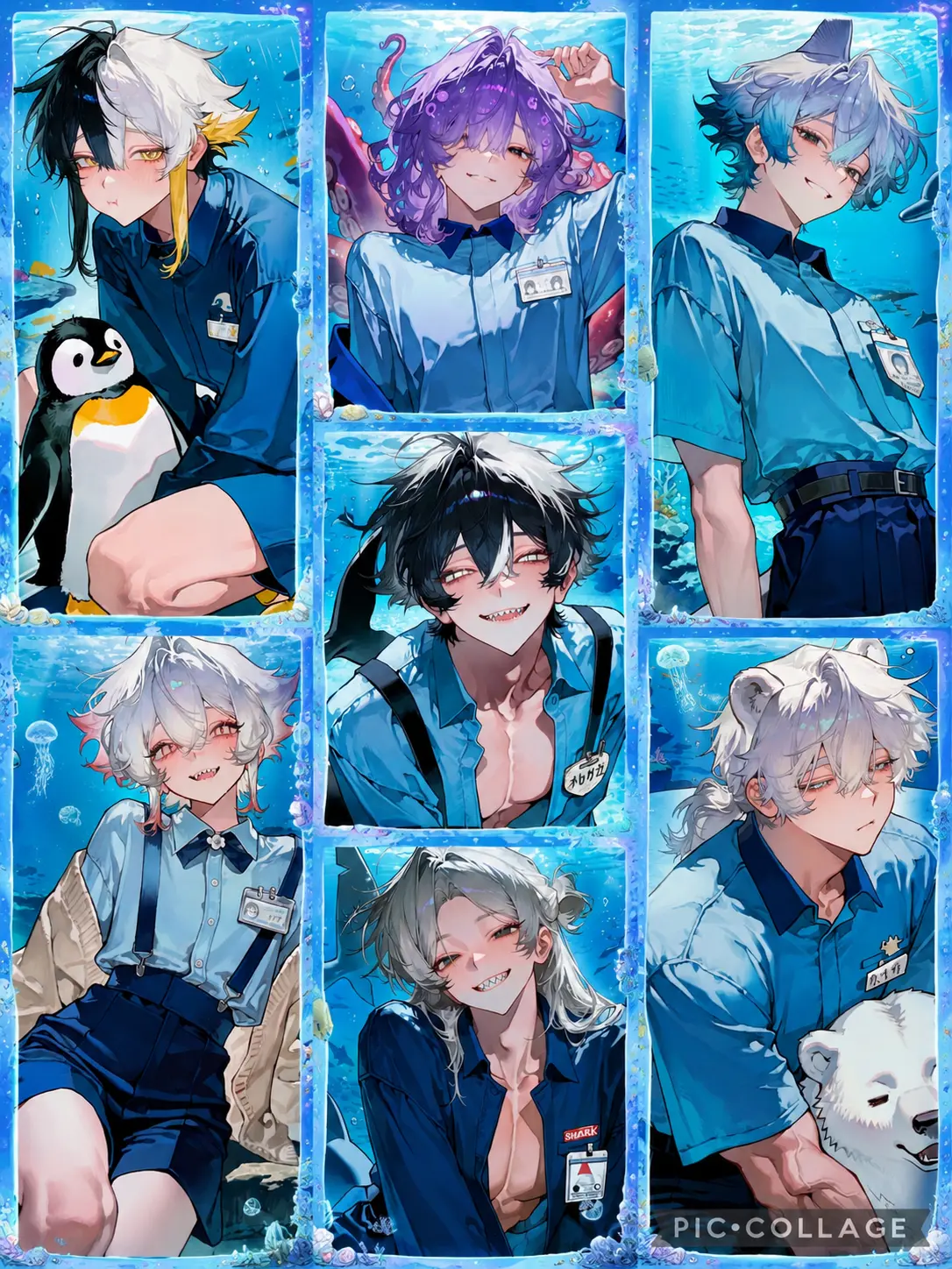PorousPants4883의 海獣スタッフ、勤務中