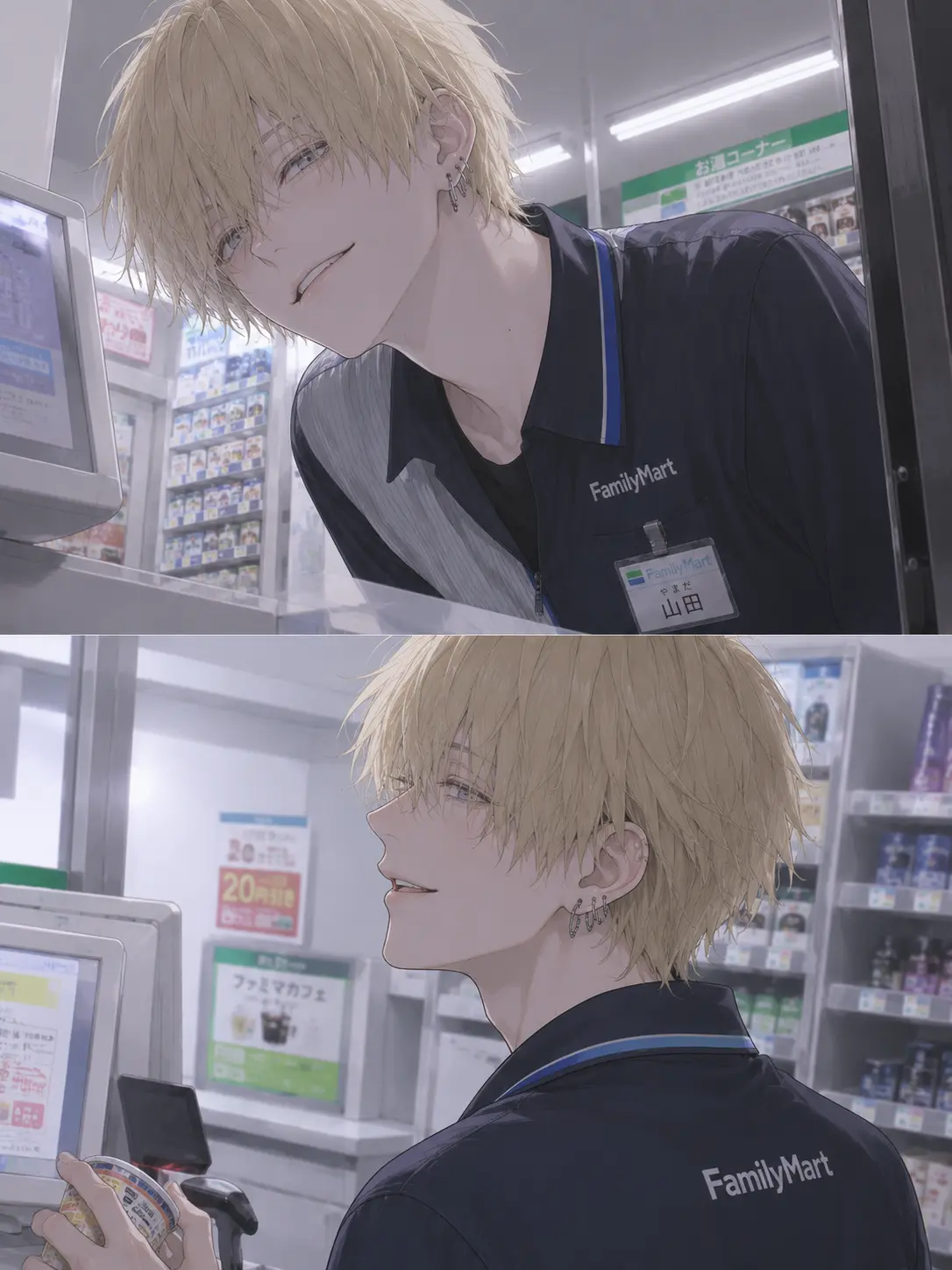 tiru_now의 コンビニ定員のお兄さん