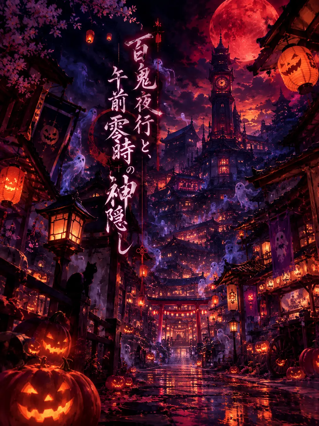 cute-aggression의 百鬼夜行と、午前零時の神隠し