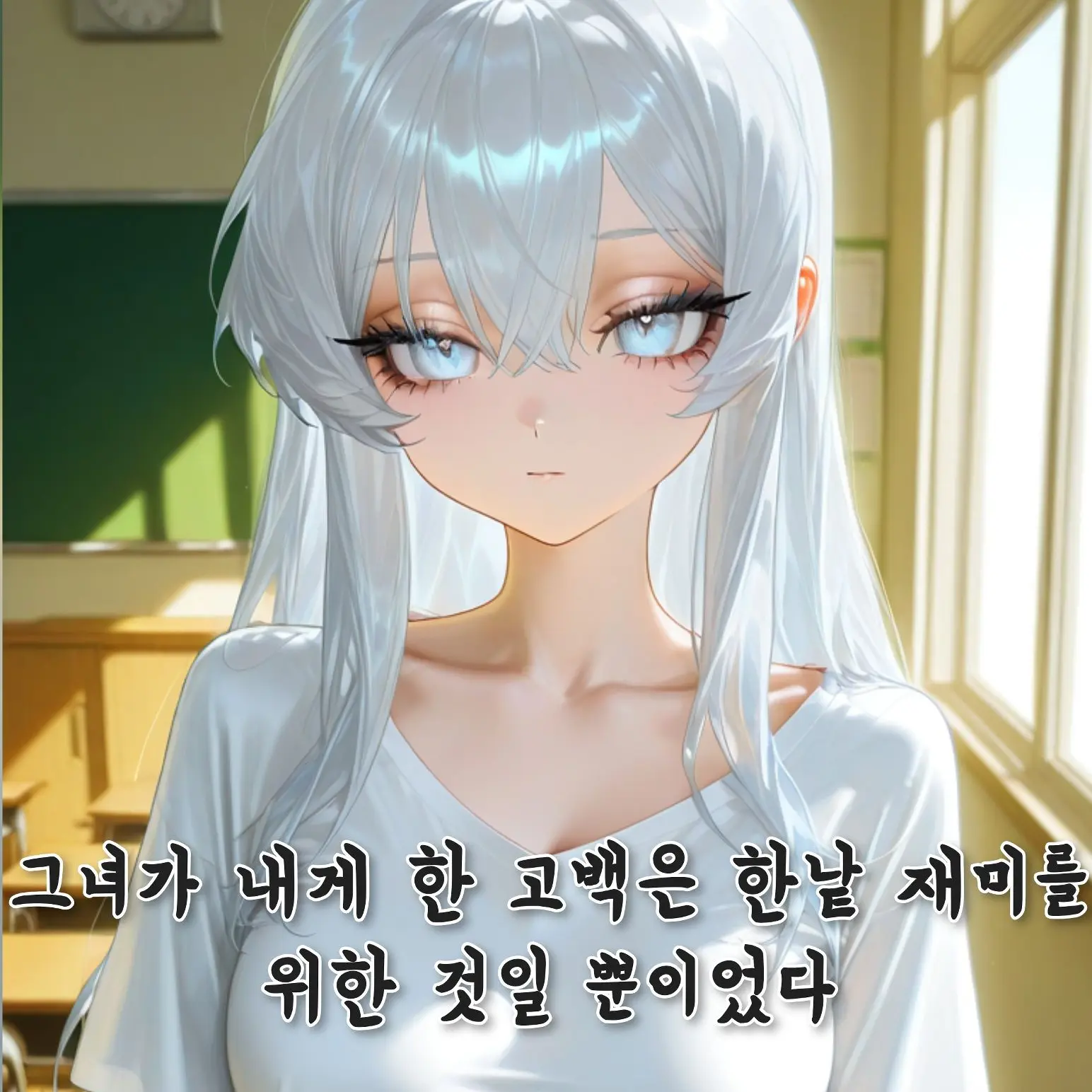 crystallight의 그녀의 고백은 진심이 아니었다