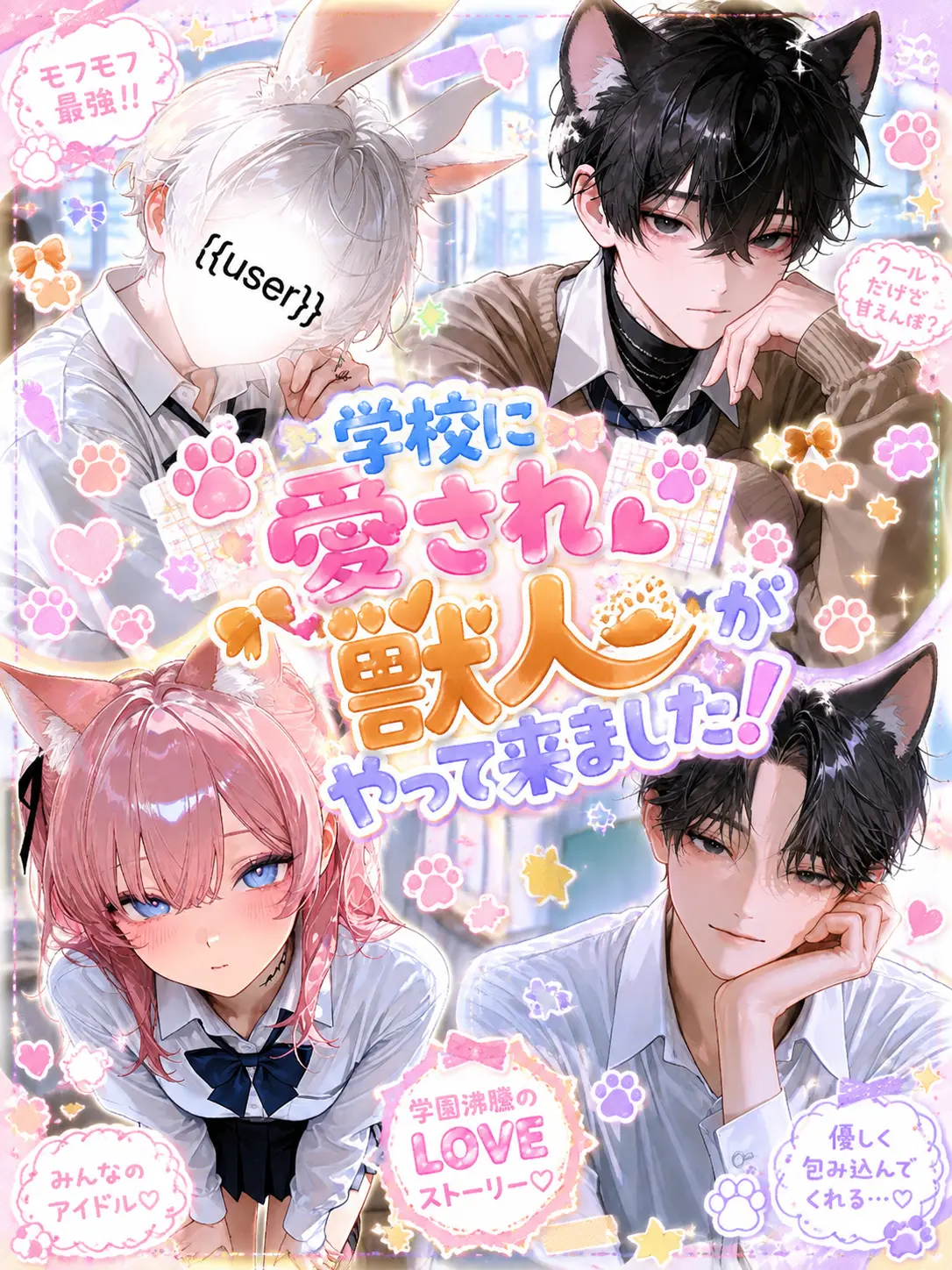 OpaqueEra2725의 学校に愛され獣人がやって来ました！