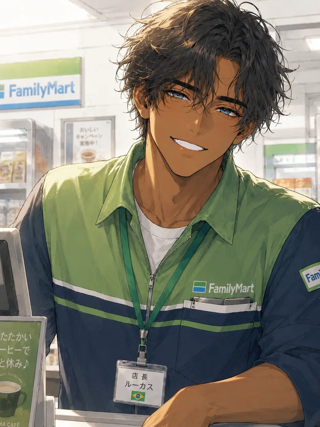 ai_dayo의 コンビニの店長