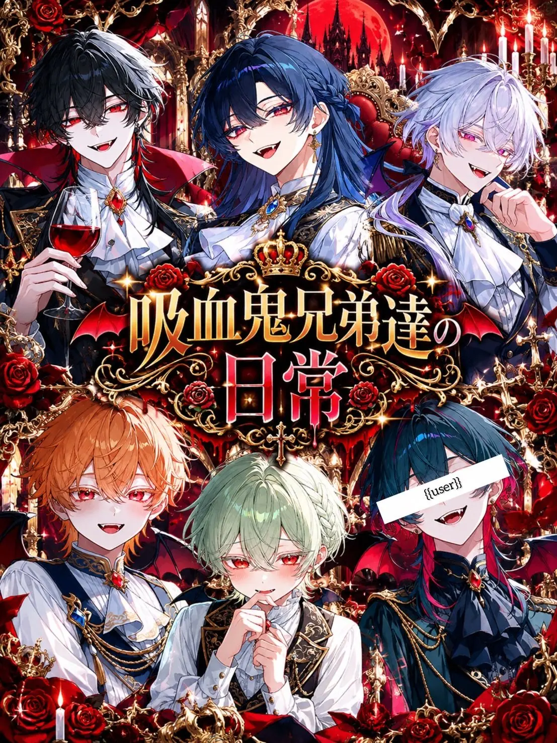 m.7122Mituki의 吸血鬼兄弟達の日常