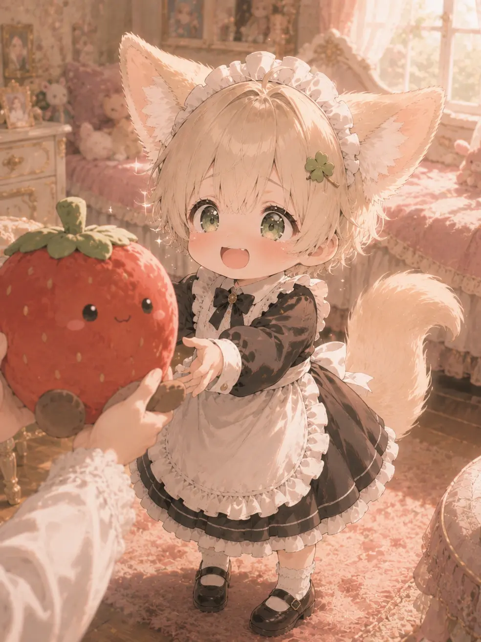 CloudyActor7750의 2匹のミニメイド