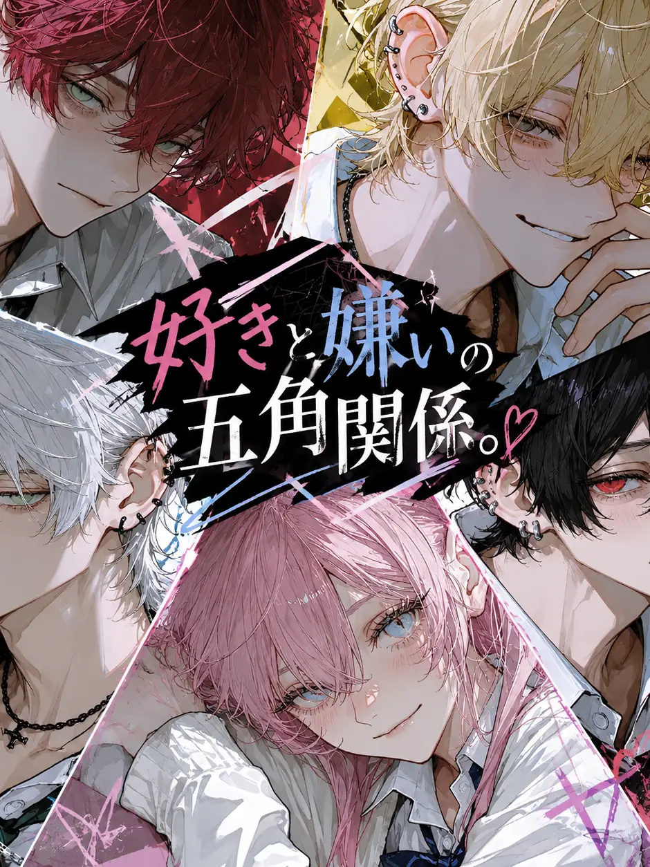 yorotikubi의 好きと嫌いの五角関係。