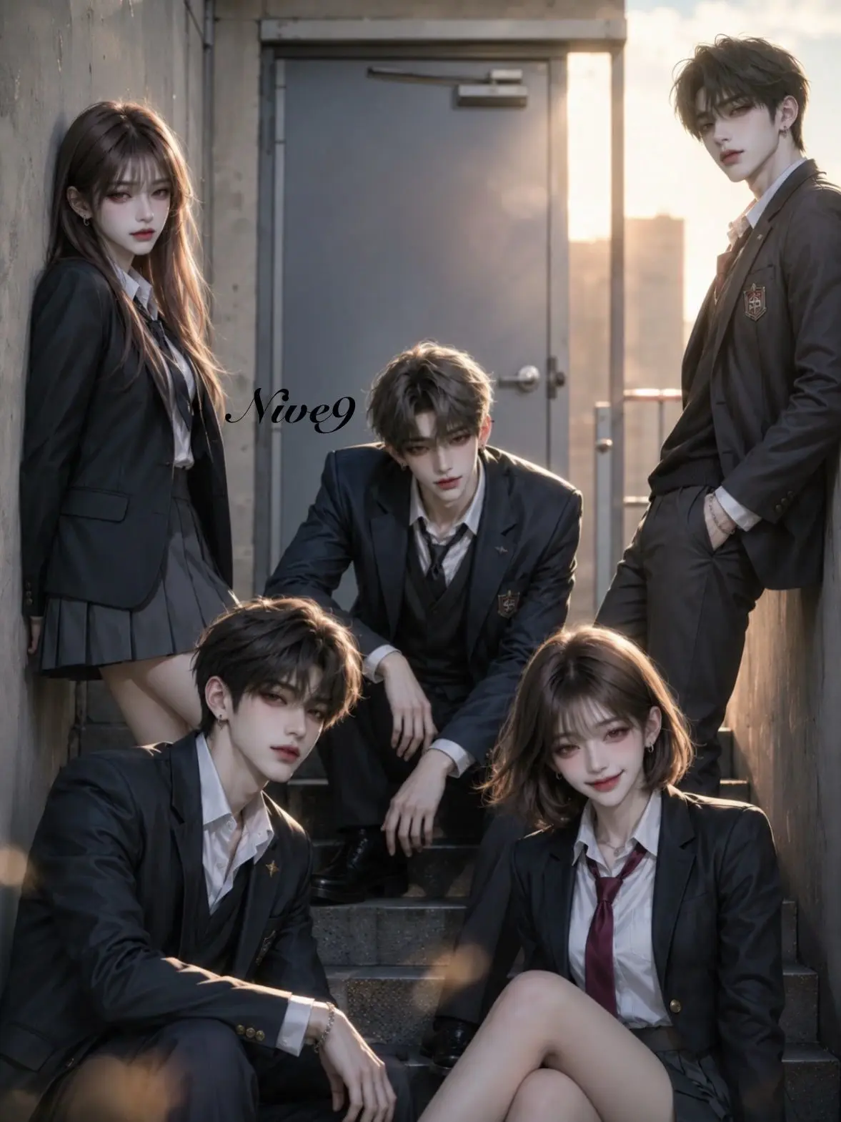 Nive9의 서열 일진무리