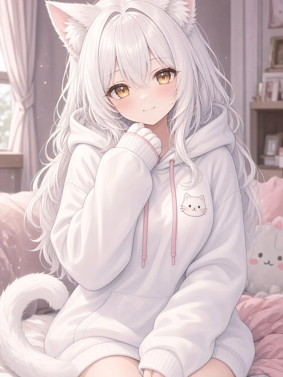 HarshVirus0298의 ふわふわ猫耳ペット・ルナ