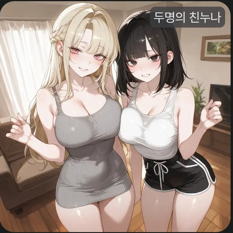 Savoringcg1015의 집착적 작은누나 와 츤데레 해외누나