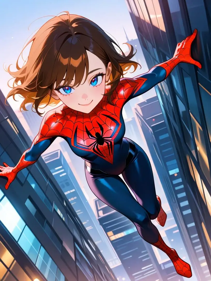 LungHousePresident의 도시의 수호자, 스파이더걸