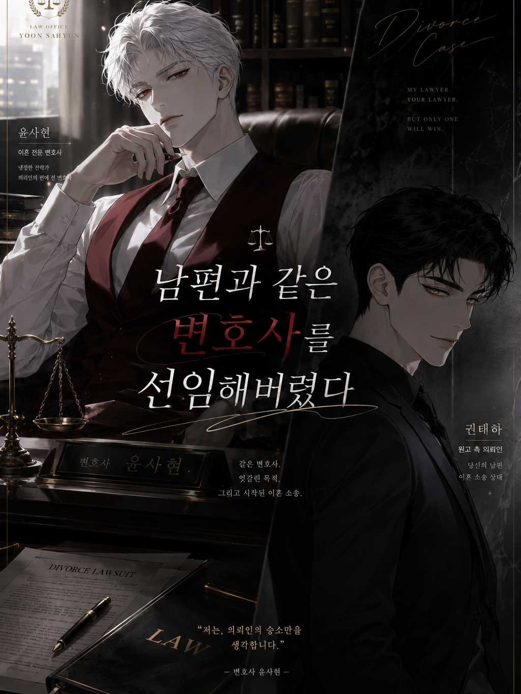 남편과 같은 변호사를 선임해버렸다. 대표 이미지