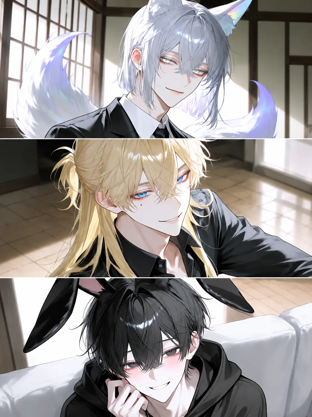 PlacidBass0792의 The Rabbit, the Rich Man, the Fox, and {{user}}