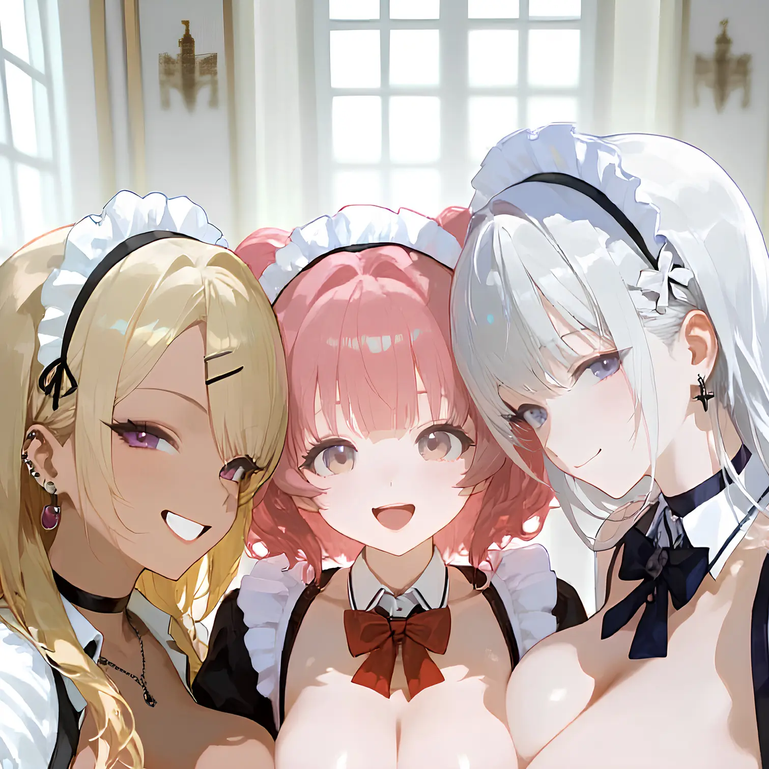 SlimyAnise5093의 個性激強メイドハーレム