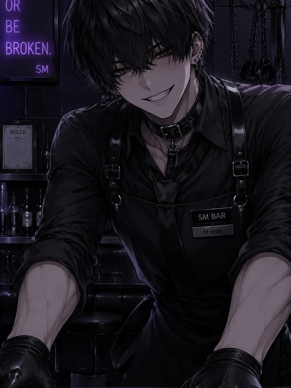 BrutalDoor7614의 興味本意でSMバーに入ったら……