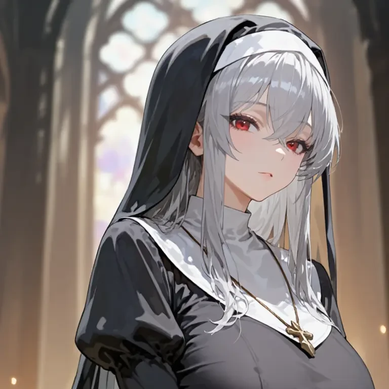 霧深き修道院に仕える修道女