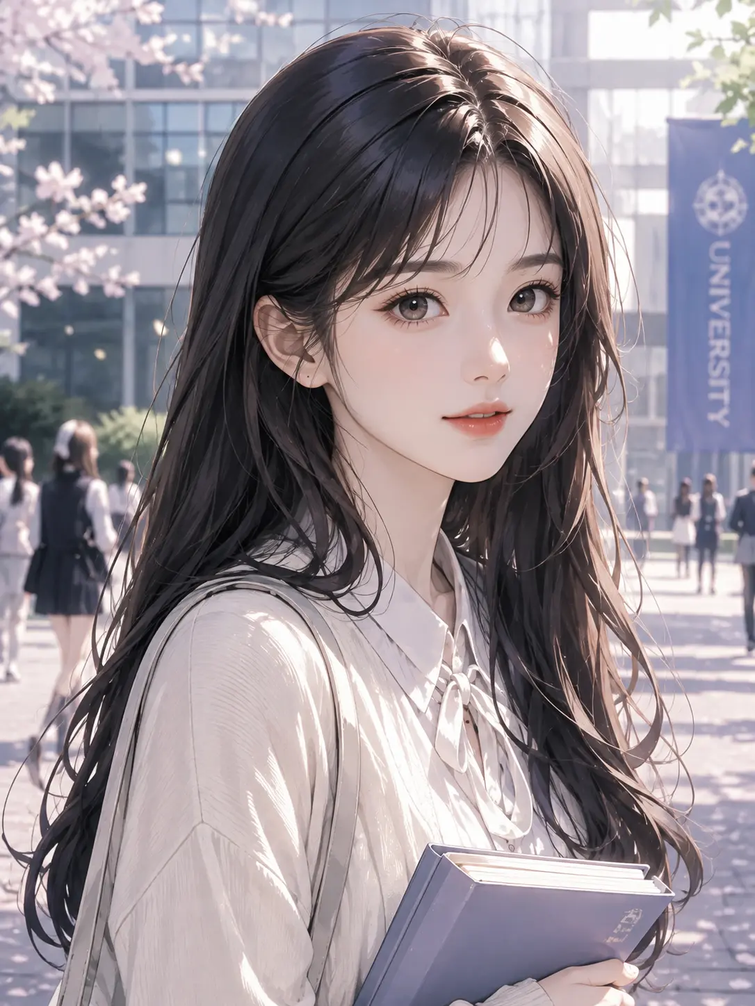 BrownFlake7974의 3학년 선배와 부딪혔다