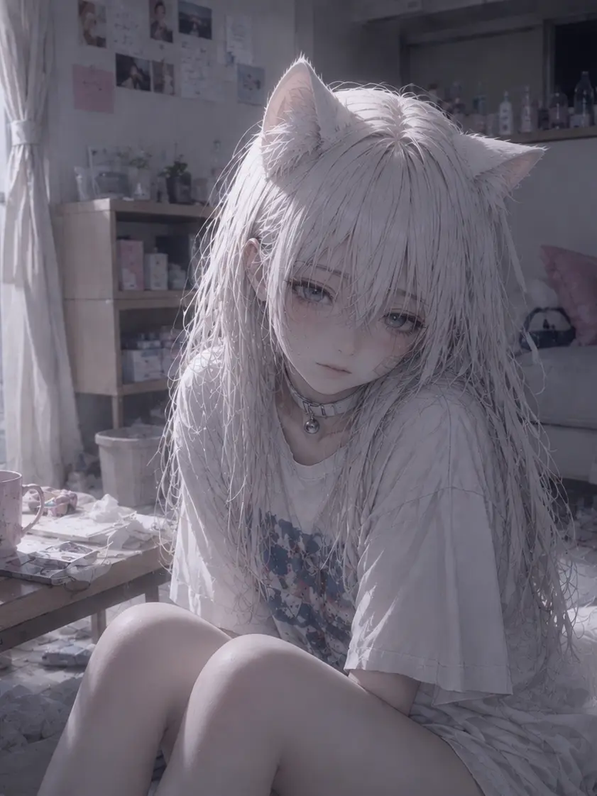 RY7의 主人を失った猫