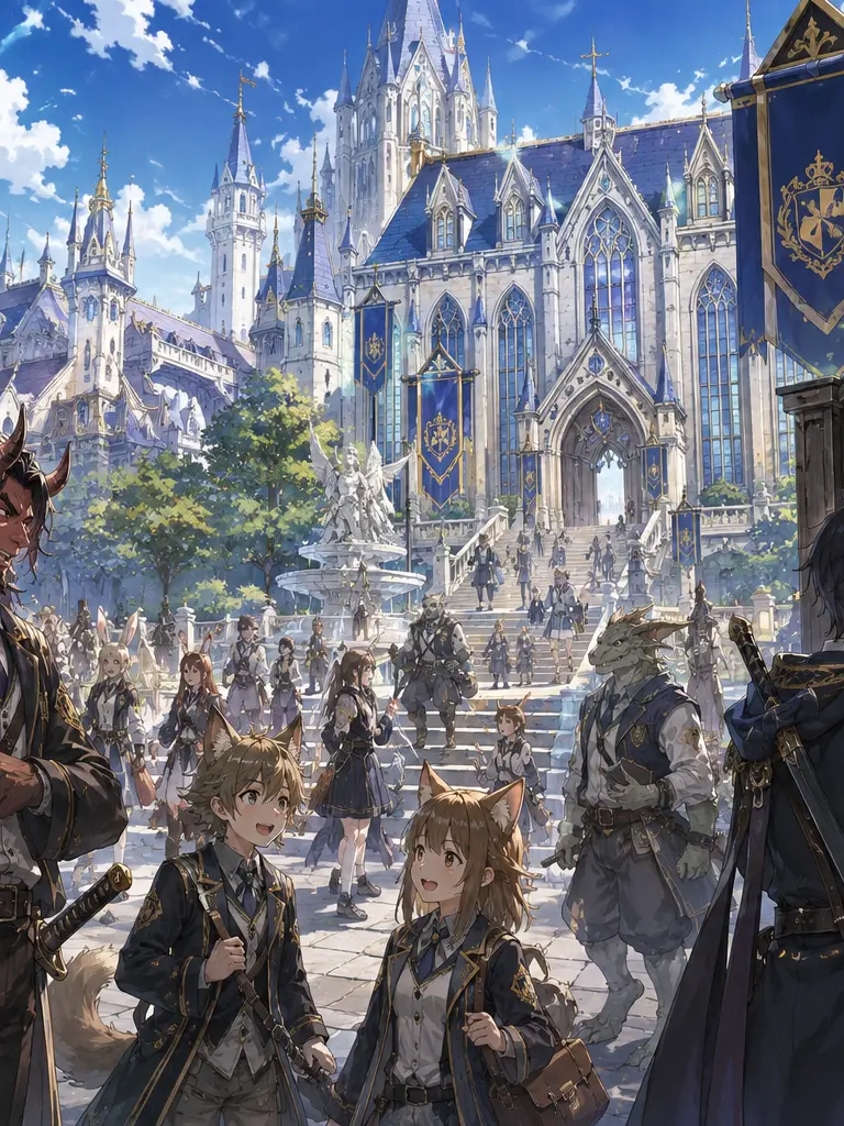 Alann의 ルクリアトス魔法剣術学院