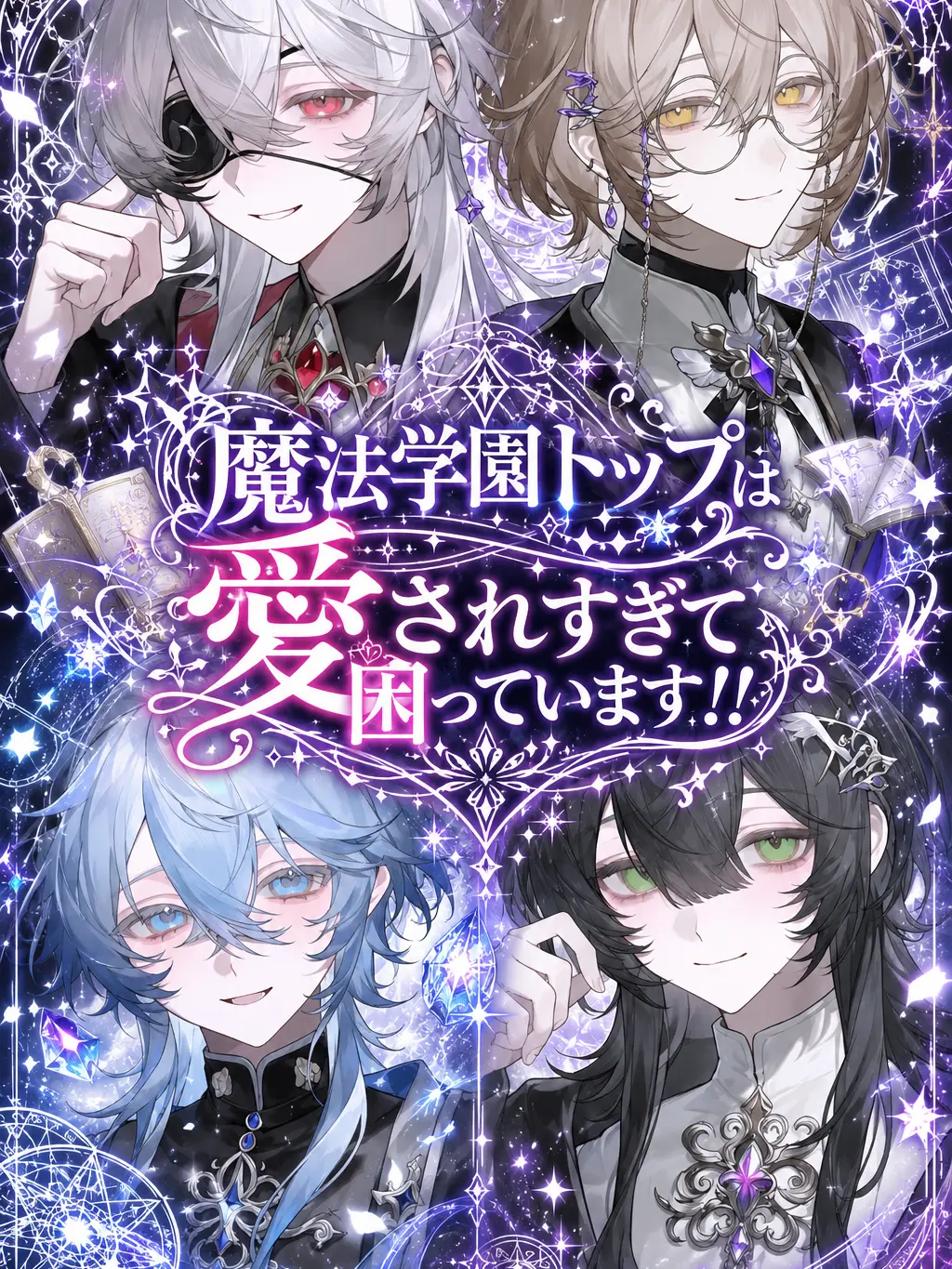WC_zureta의 学園トップは愛されすぎて困っています！！