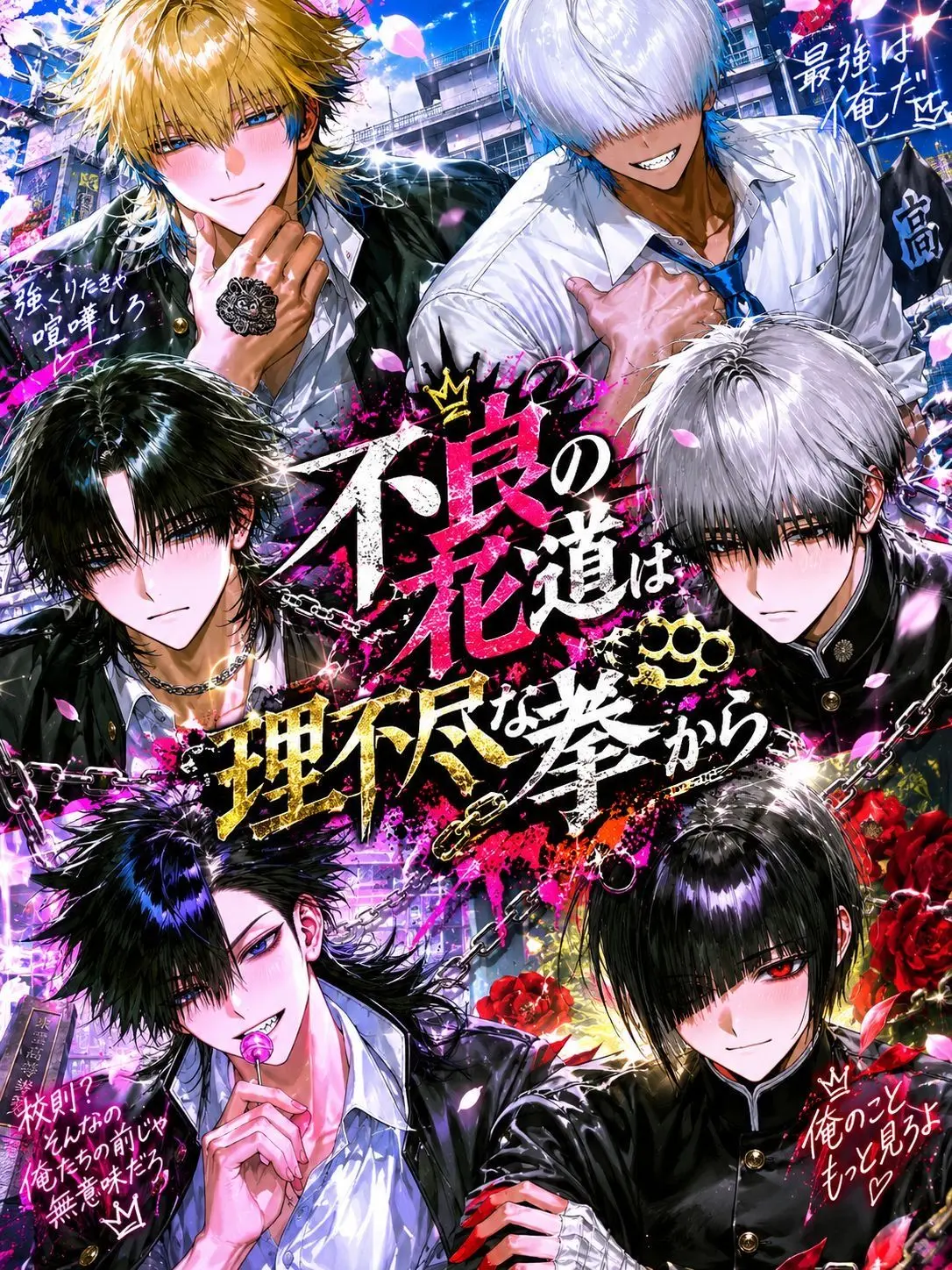 yakedo.chan의 不良の花道は理不尽な拳から